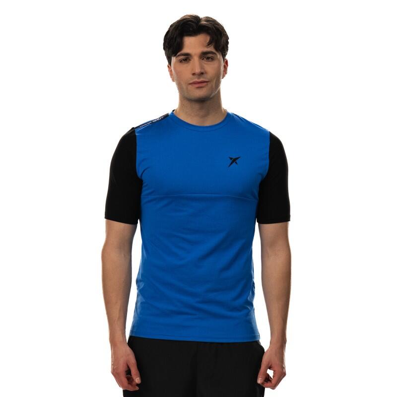 Drop Shot - Drop Shot Aker T-shirt - T-shirt Manches Courtes - Bleu - 44 L - Decathlon