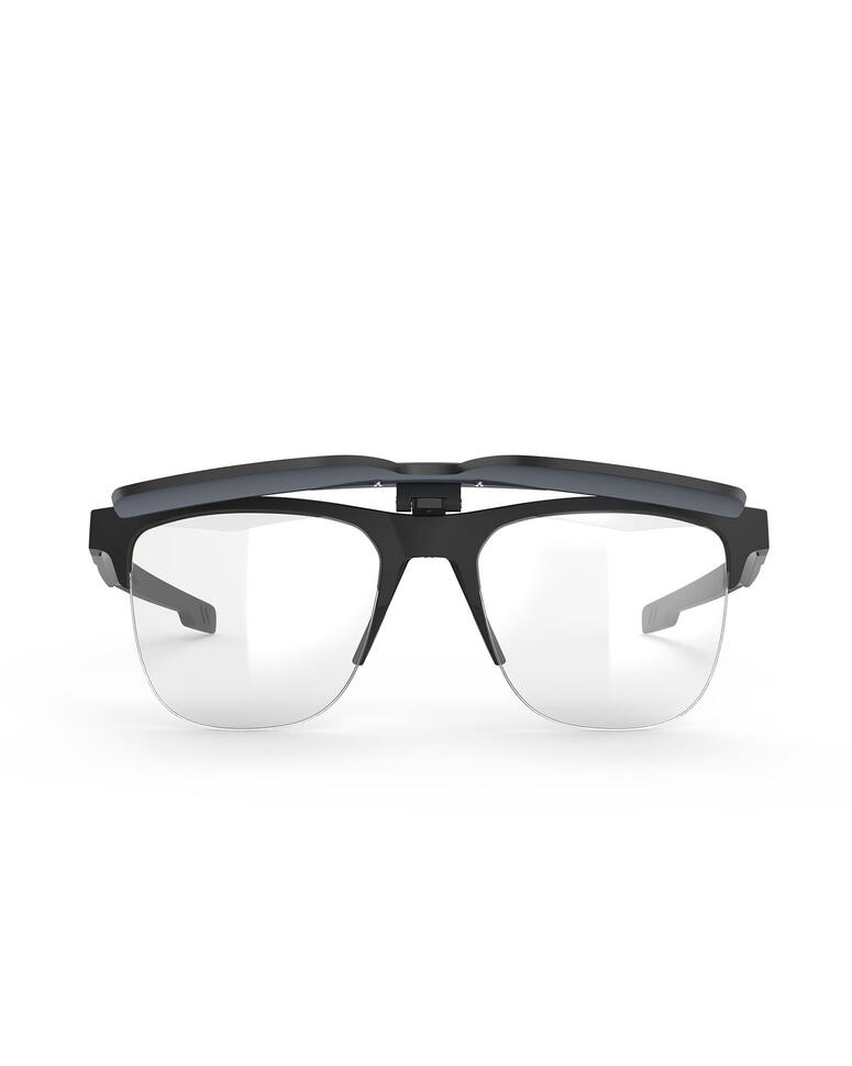 Okulary Rudy Project INKAS FLIP UP XL HALF RIM SHAPE B BLACK MATTE LASER BLACK