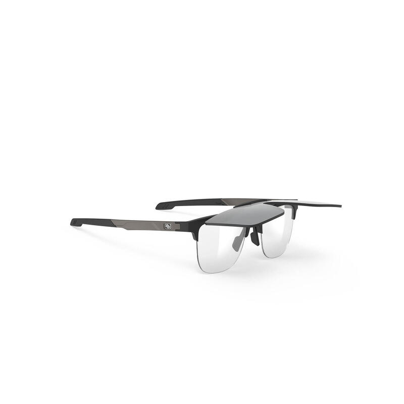 Okulary Rudy Project INKAS FLIP UP XL HALF RIM SHAPE B BLACK MATTE LASER BLACK