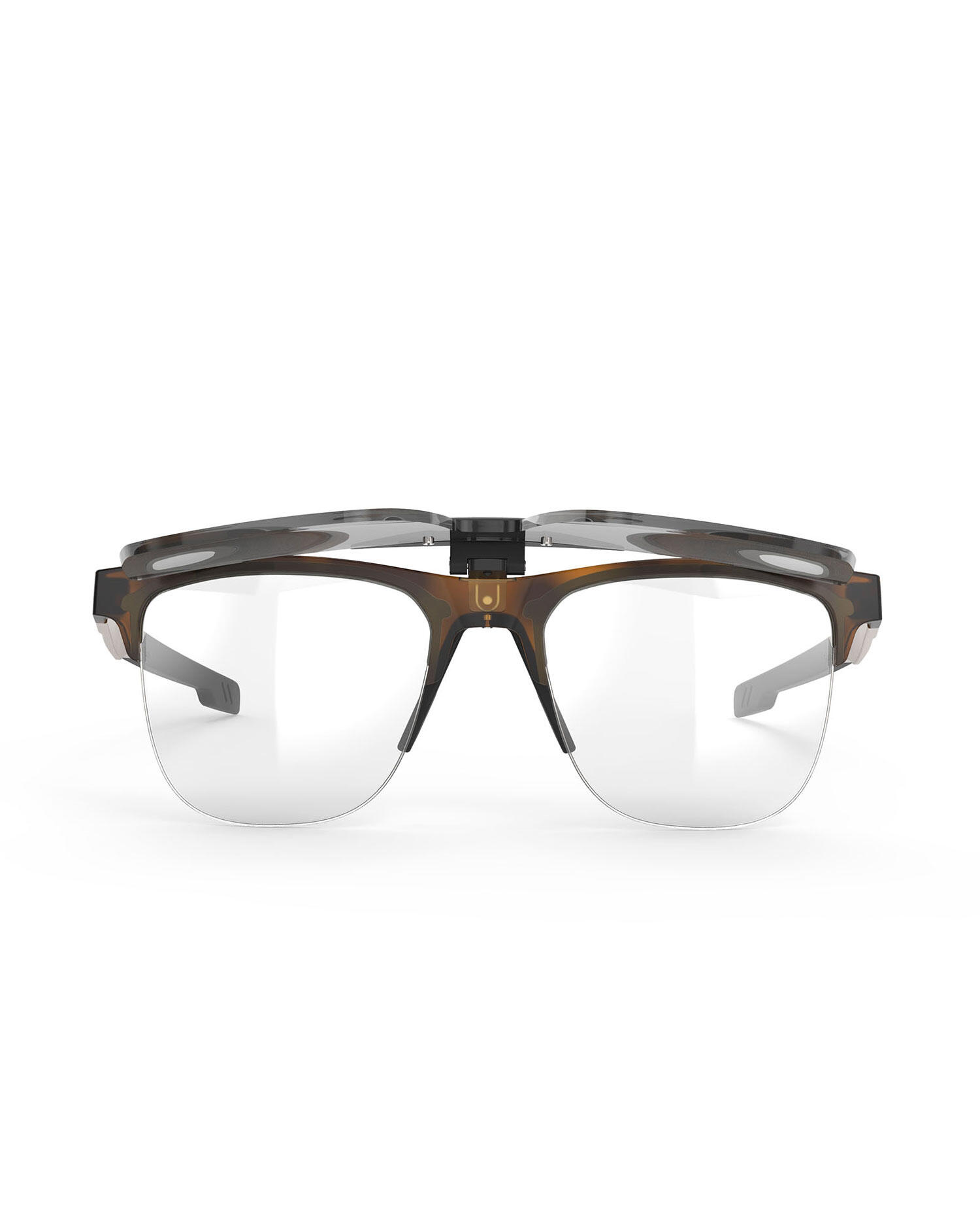 Okulary Rudy Project INKAS FLIP UP XL HALF RIM SHAPE B DEMI TURTLE SMOKE BLACK 2/3