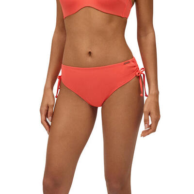 Braga bikini reductora midi micropiqué coral