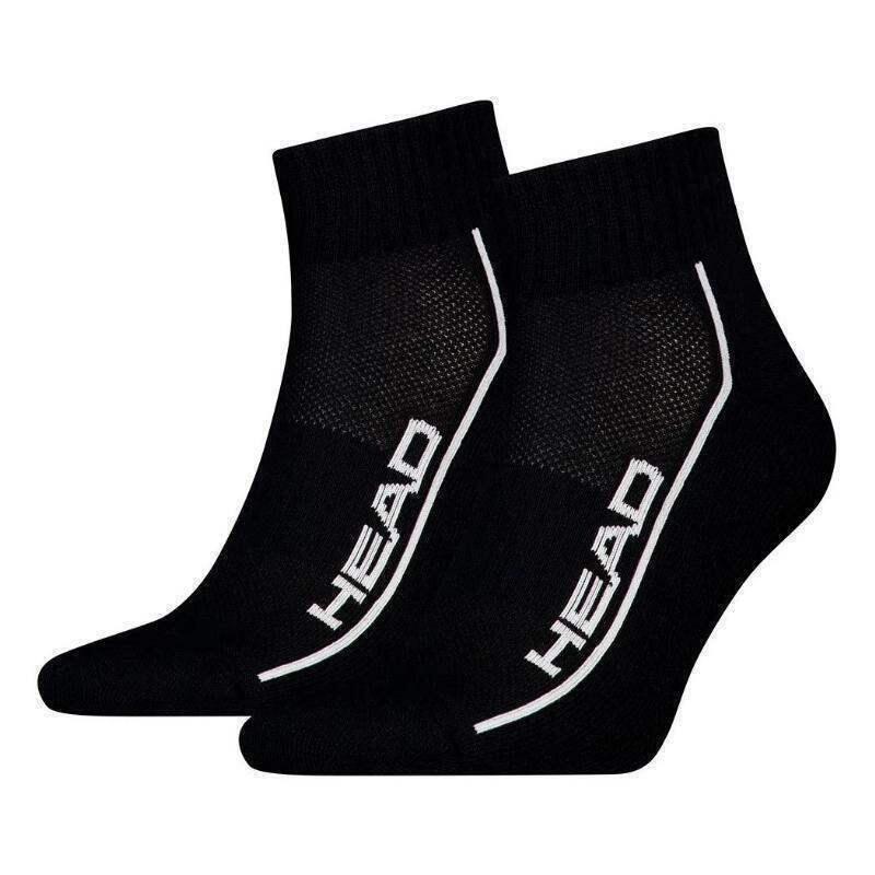 HEAD Calcetines Head Performance Quarter Negro 2 Pares