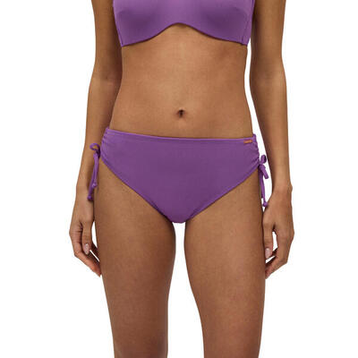 Braga bikini reductora midi micropiqué violeta