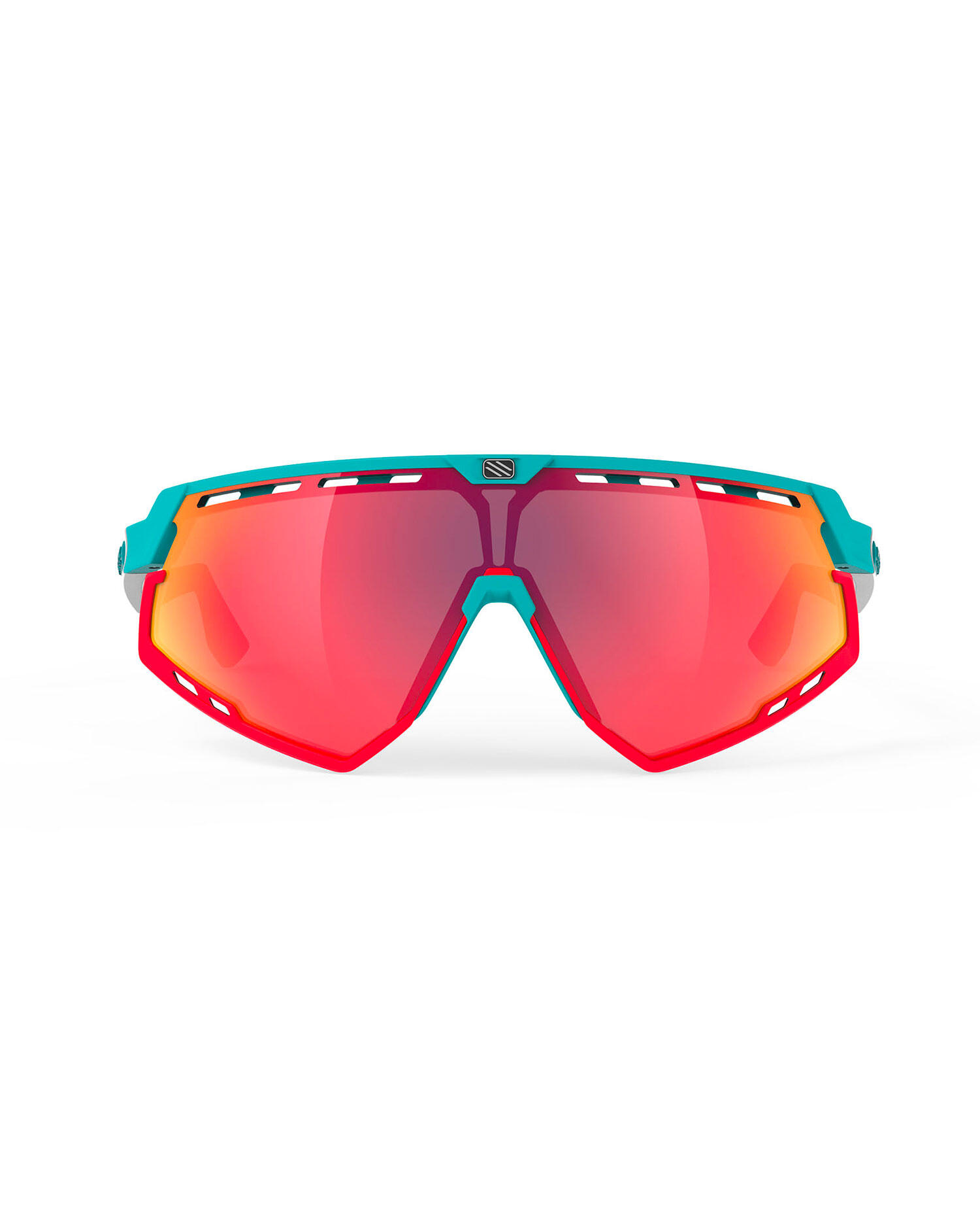 Okulary Rudy Project DEFENDER EMERALD WHITE MATTE - Multilaser Red 2/7