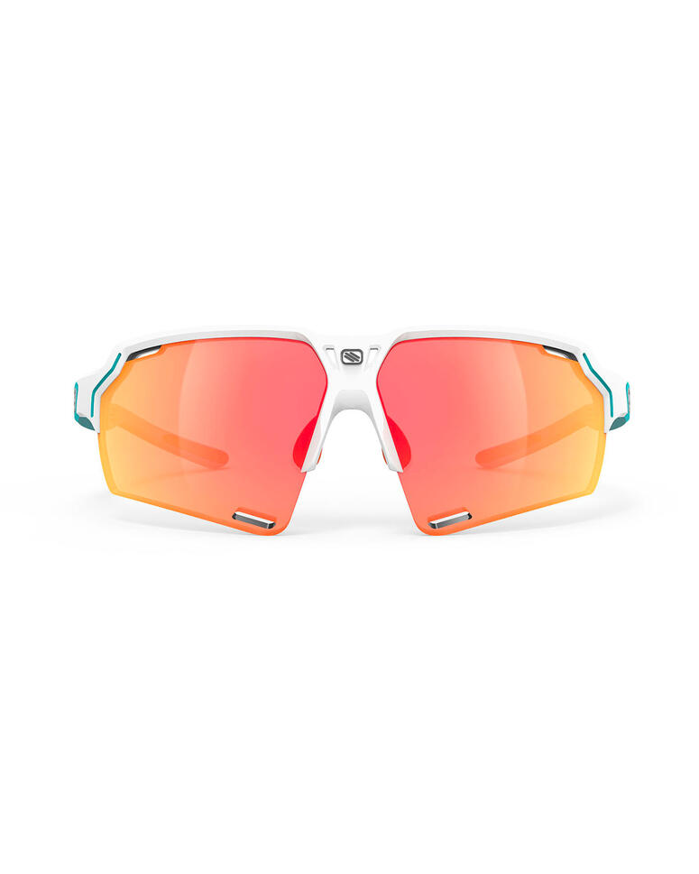 Okulary Rudy Project DELTABEAT WHITE EMERALD MATTE - Multilaser Orange