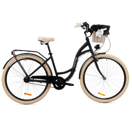 Rower Miejski Damski GOETZE Style 28" Alu 7s, Kosz