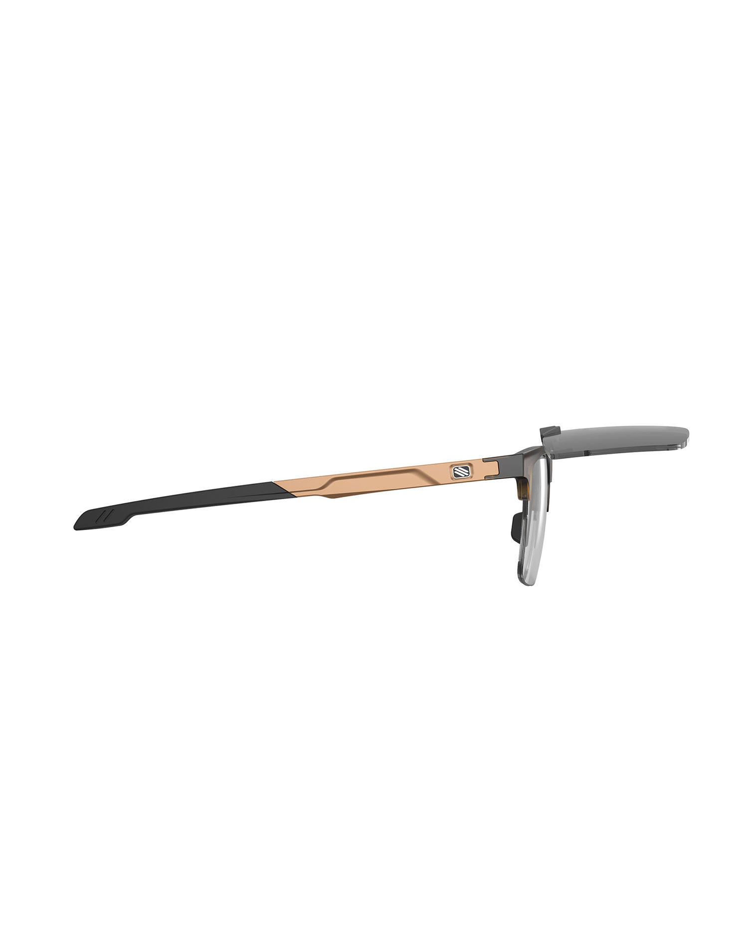 Okulary RUDY PROJECT INKAS FLIP UP XL HALF RIM SHAPE DEMI TURTLE GLOSS SMOKE 3/3