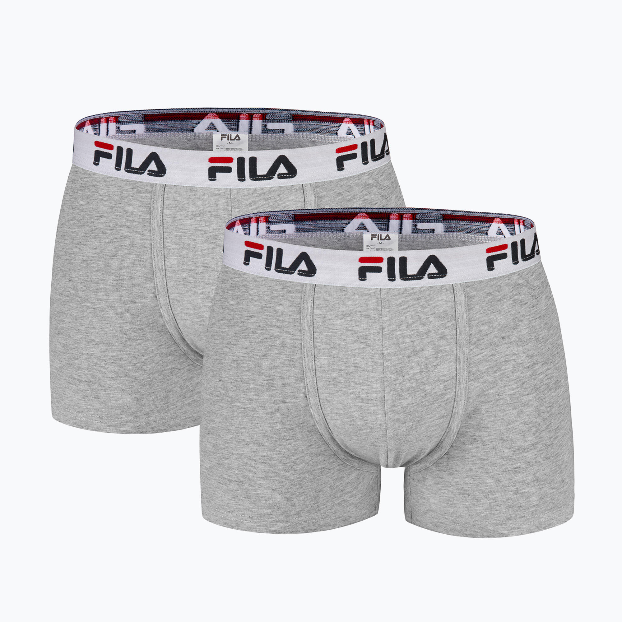 Lot de 2 Homme Boxer Gris Fila 5/5