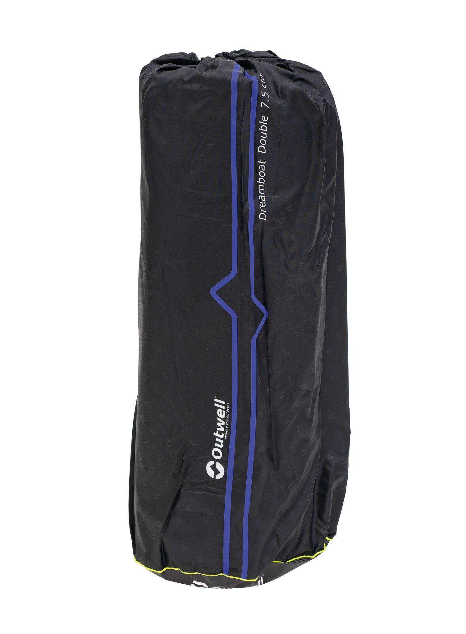 Mata samopompująca Outwell Dreamboat Double 7.5 cm - navy 5/7