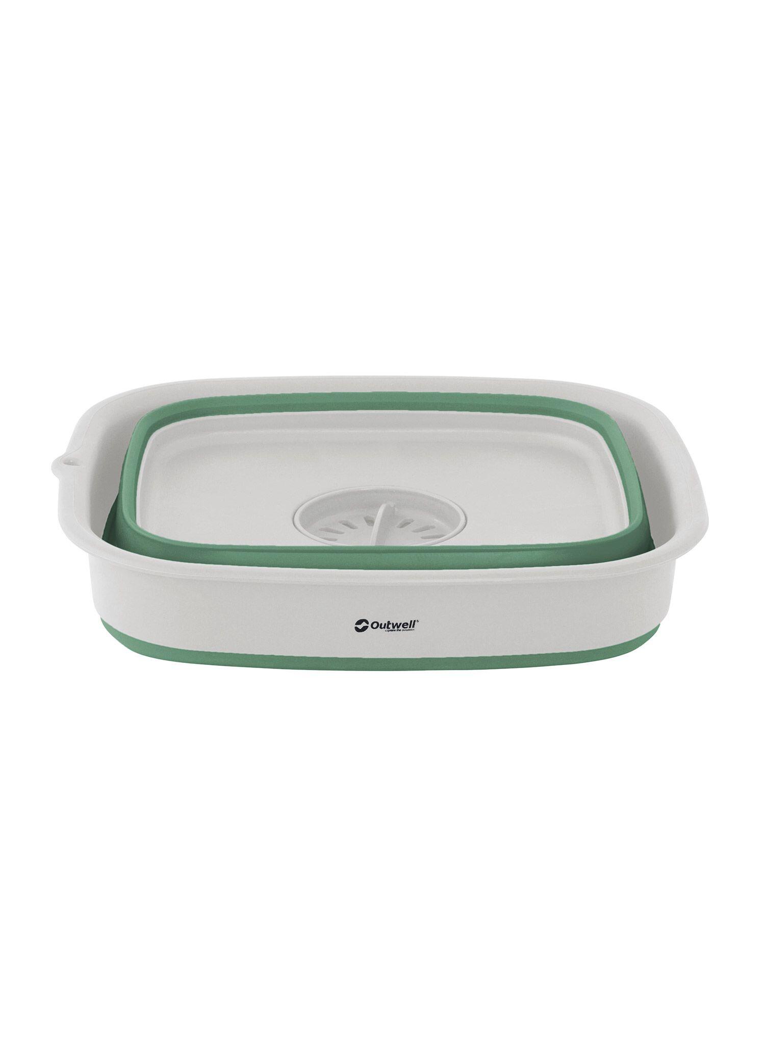 Evier pliable avec bouchon Outwell Shadow Green 3/4