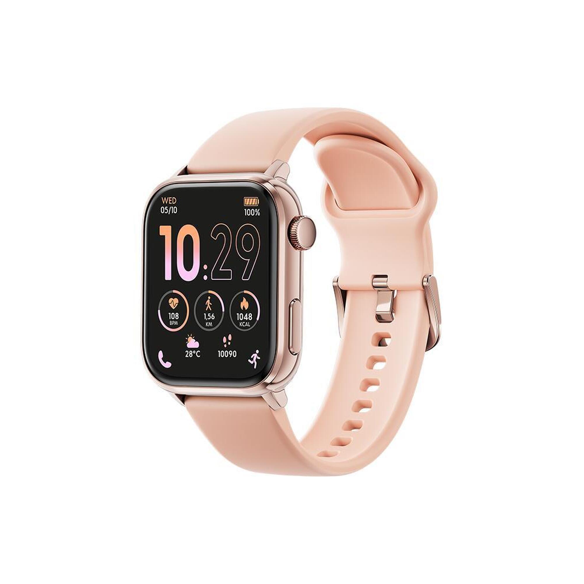 Montre connectée Ice Watch ICE SMART 3.0 - GPS et Strava - 1.78" - Rose/Nude