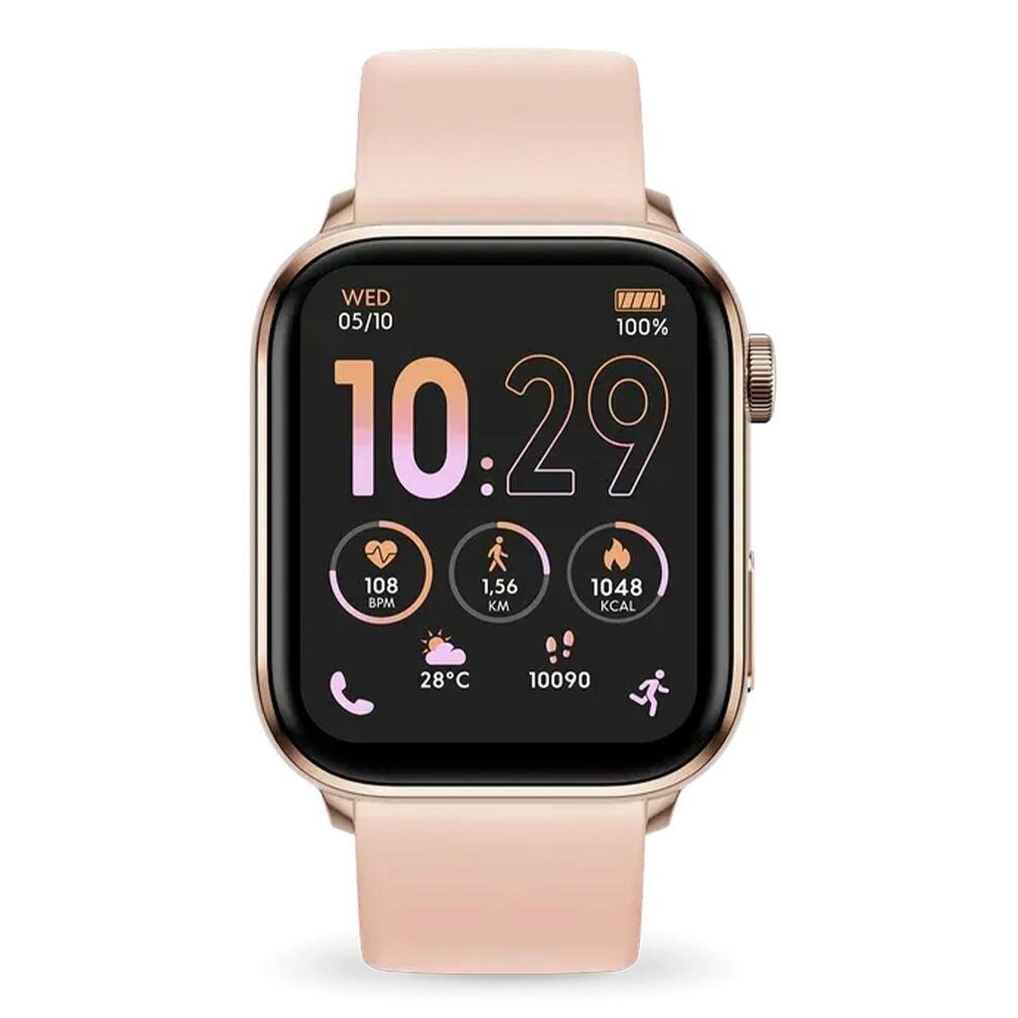 Montre connectée Ice Watch ICE SMART 3.0 - GPS et Strava - 1.78" - Rose/Nude