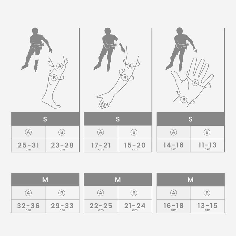 Ochraniacze dla dzieci Cariboo Jump S 3-pack (zielono-niebieskie) -4846