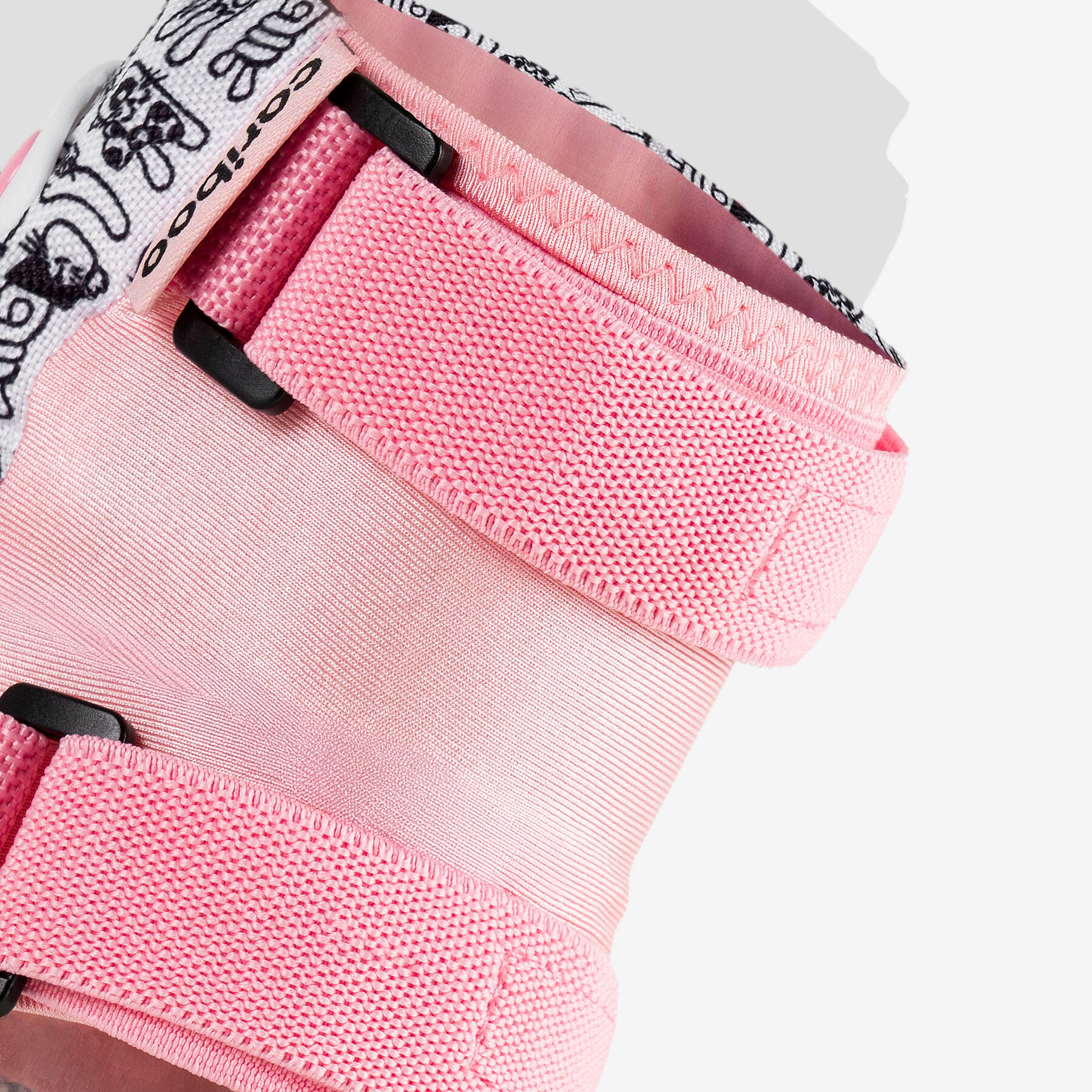 Protectores infantiles Cariboo Jump S 3-pack (rosa y blanco) -4808 6/7