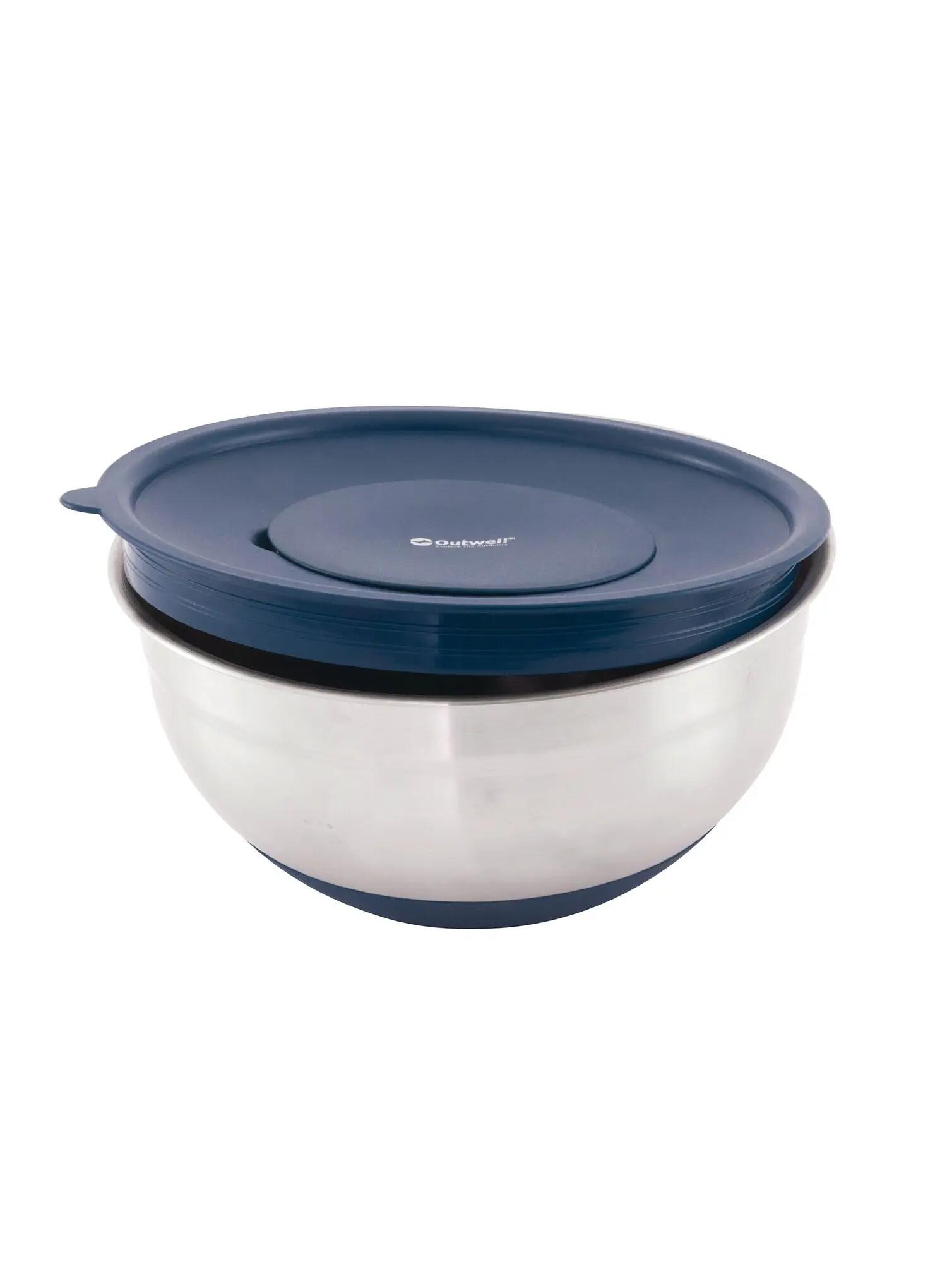 Zestaw naczyń Outwell Chef Bowl Set with Lids & Graters - silver 5/7