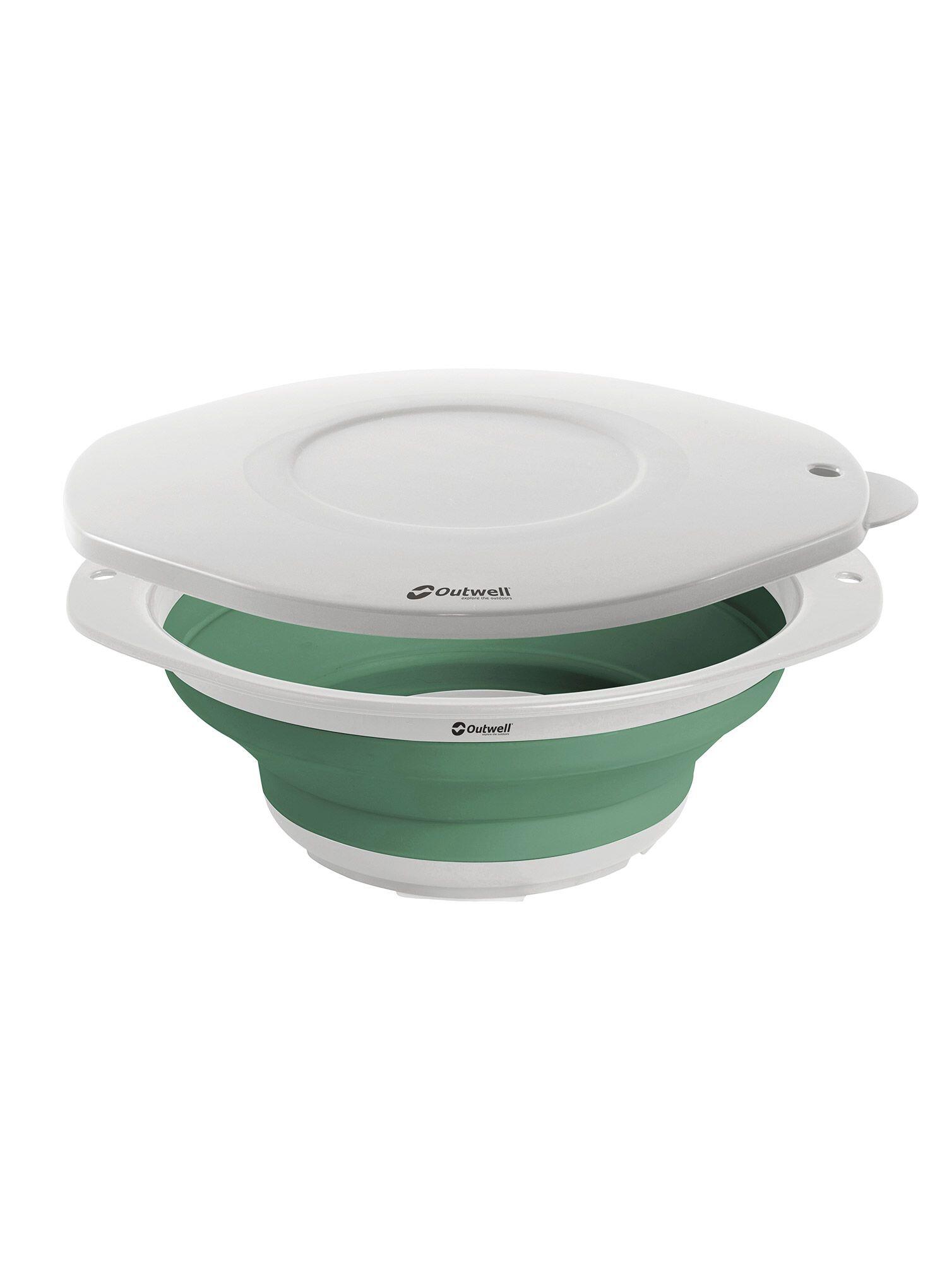 Miska turystyczna Outwell Collaps Bowl M - shadow green 3/3