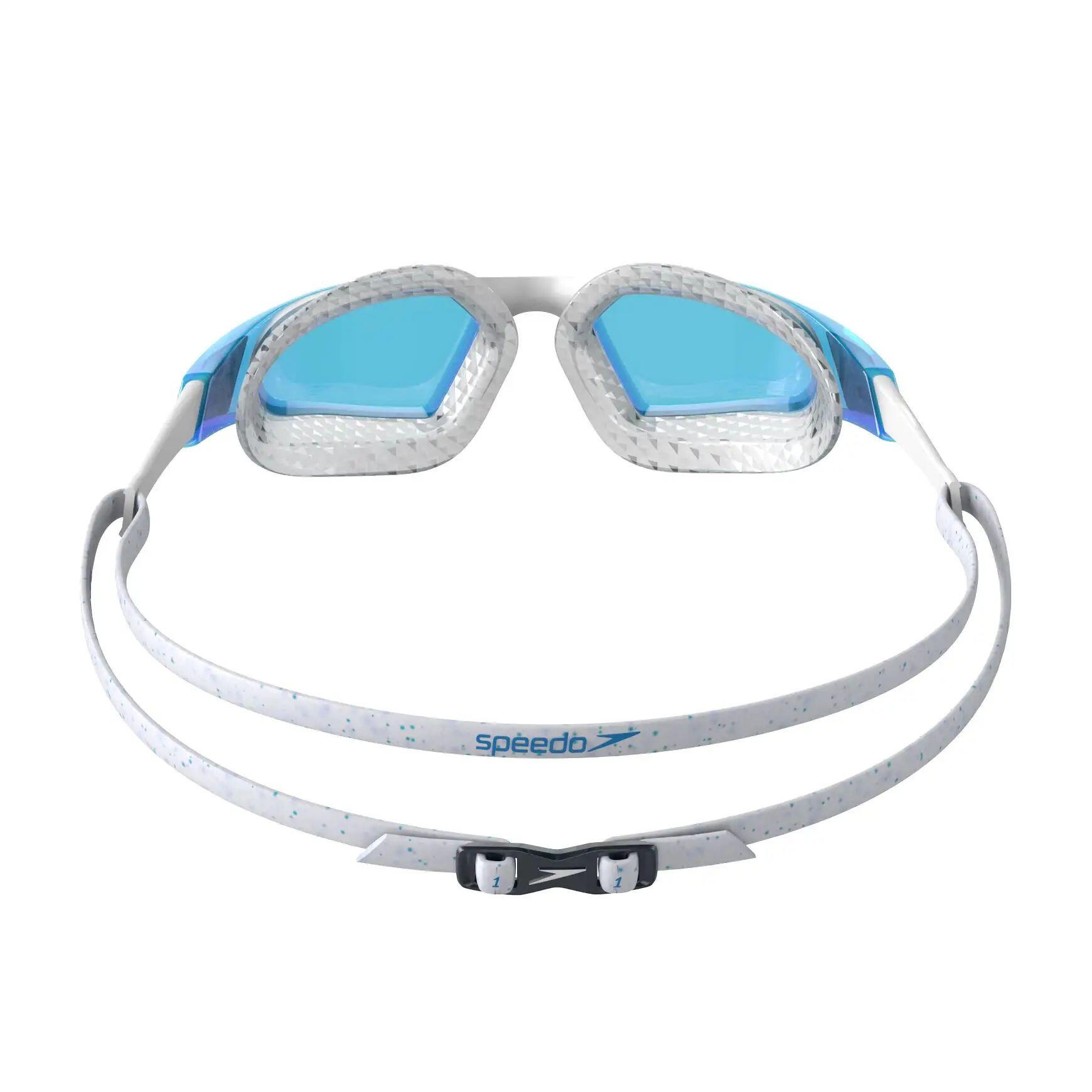 Lunettes de natation Speedo Aquapulse Pro Blanc Bleu 4/5