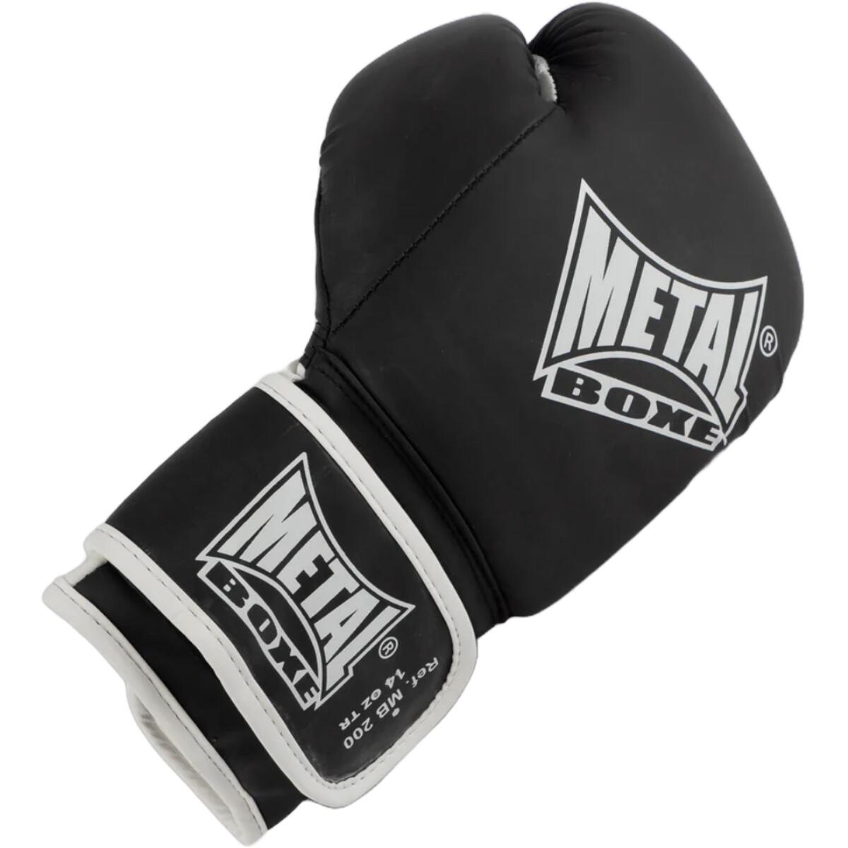 Metal Boxe Gant Entr Noir 08 oz 4/4