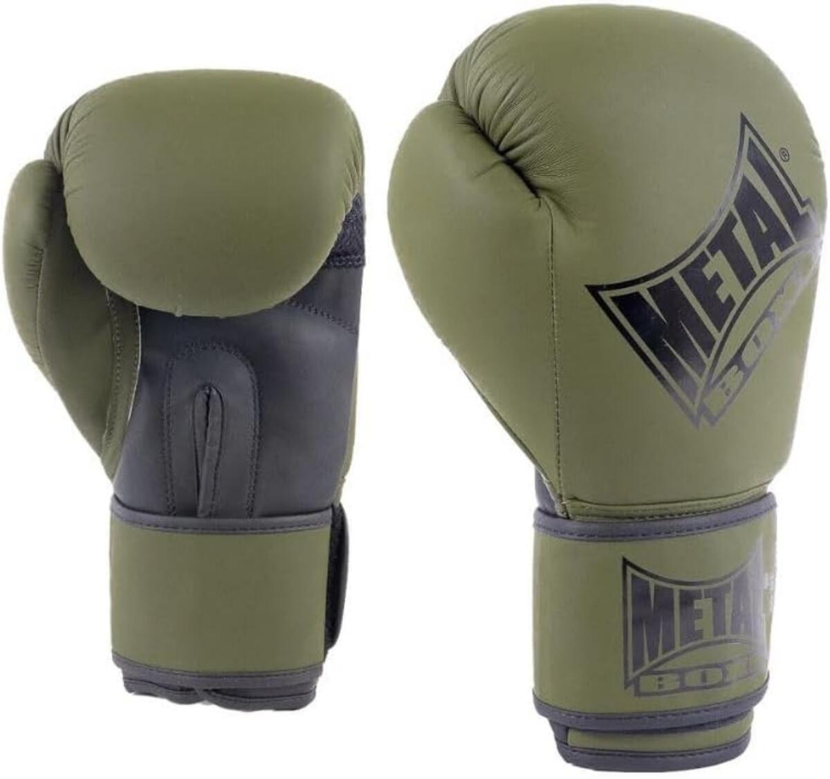 Boxhandschuhe Metal Boxe Khaki 8 oz 2/2