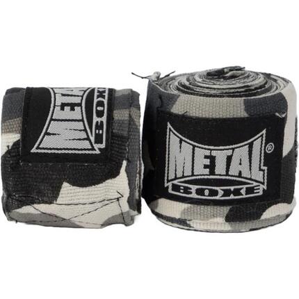 Metal Boxe Bandes De Boxe 4.00 Camo Gris