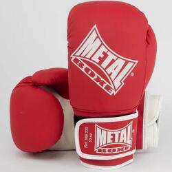 Metal Boxe Gant Entr Rouge 12 oz