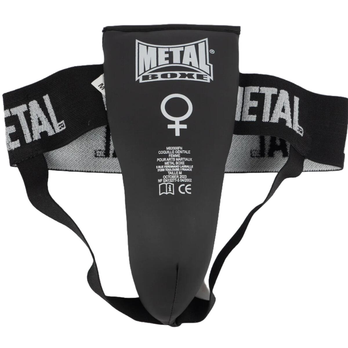 Metal Boxe - Metal Boxe Coquille De Protection Femme Noir S - Protection Pelvienne - Noir - S - Decathlon