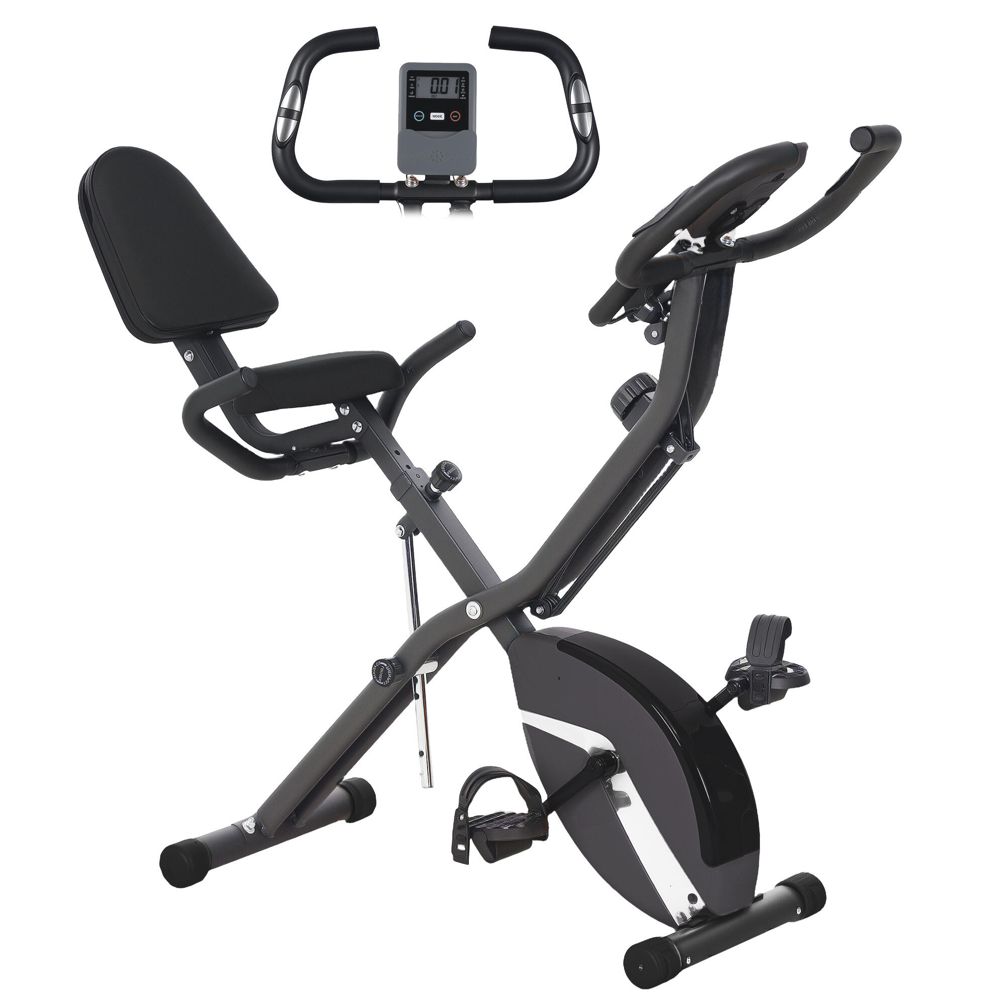 Bicicleta estática 43x97x109 cm preto SPORTNOW