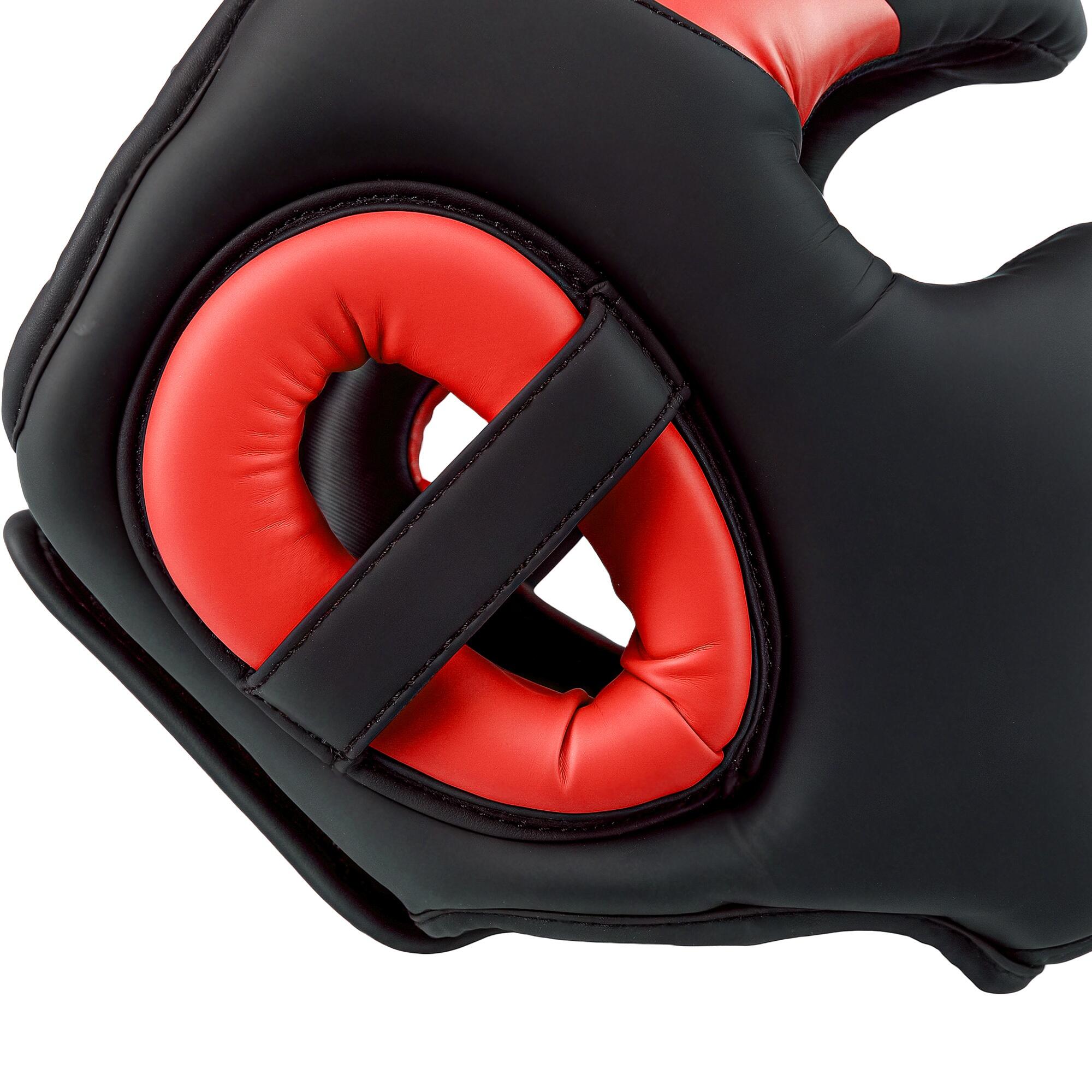 Capacete de boxe 24x23x26 cm vermelho SPORTNOW 5/7