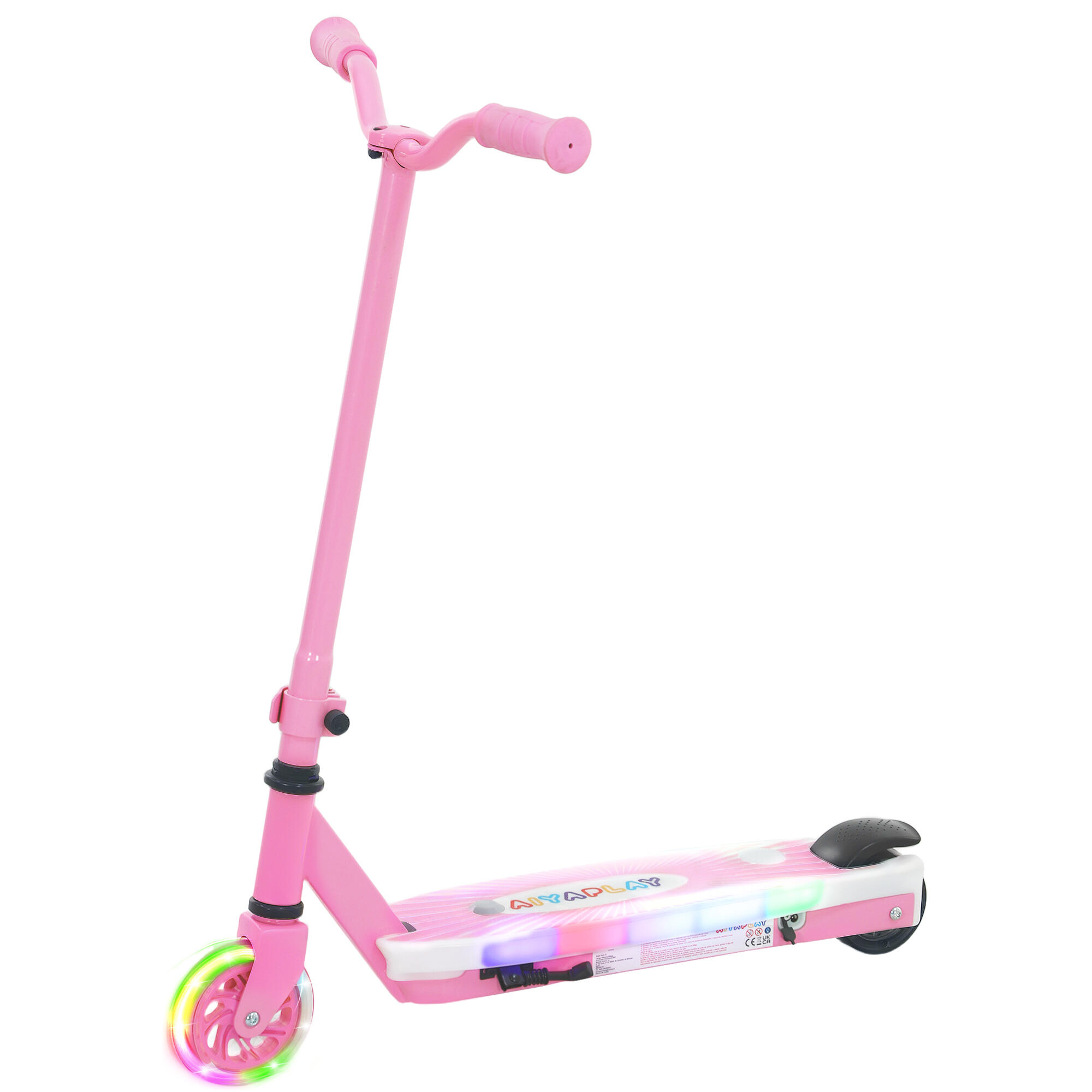 AIYAPLAY Trotinete elétrica 68x46x83 cm rosa AIYAPLAY