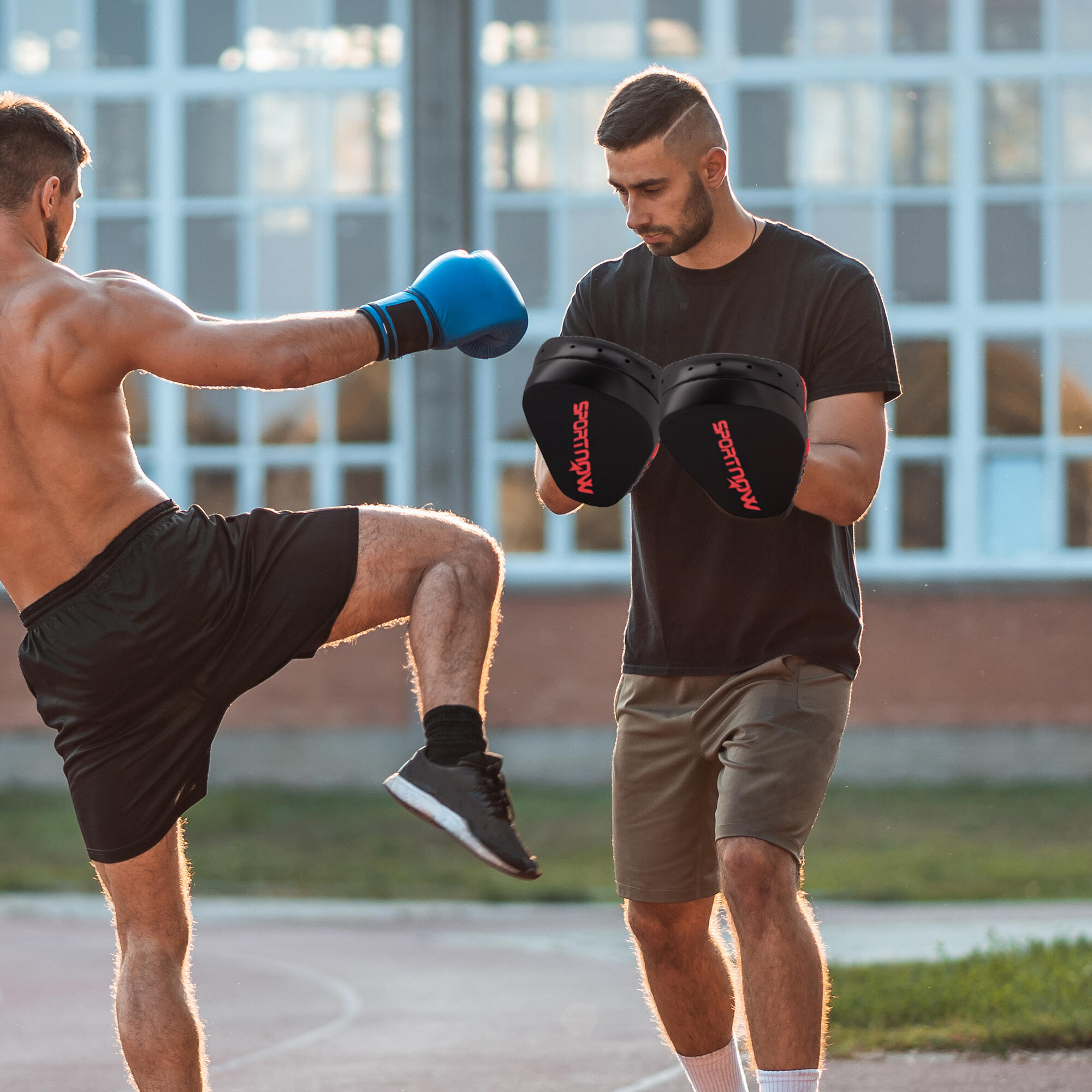 Manoplas de Boxeo SPORTNOW 24x19x4 cm Negro 4/10