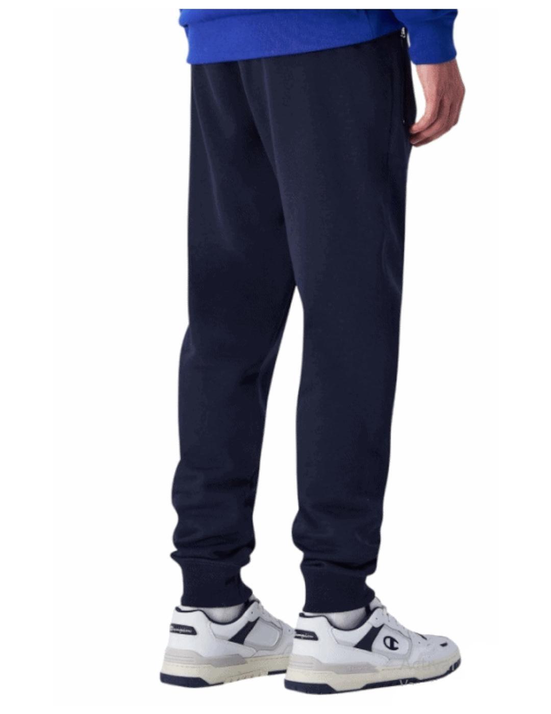 Calças e sobrecalças para Homem Champion Rib cuff pants Marino 2/4
