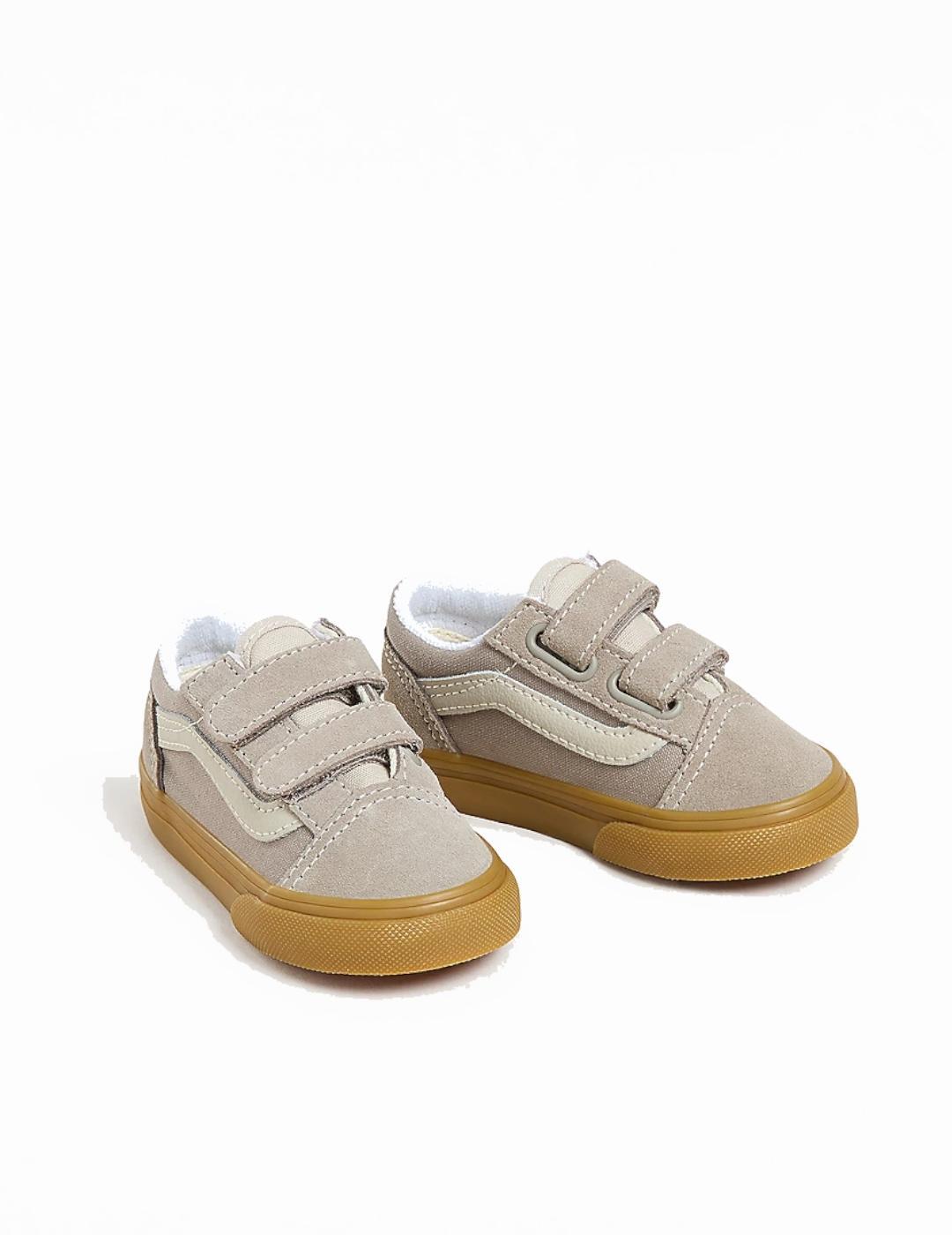 Chaussures pour enfant Vans Old Skool v Beige 2/4