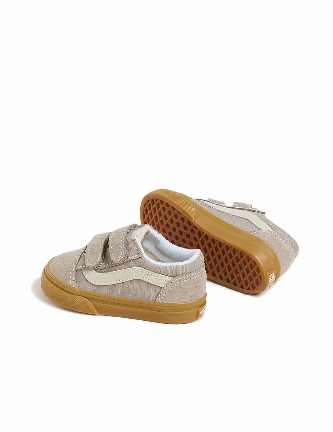 Chaussures pour enfant Vans Old Skool v Beige 3/4