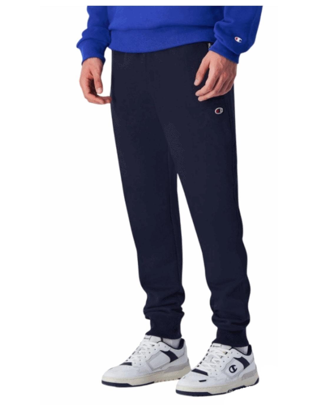 CHAMPION Pantalones y sobrepantalones para Hombre Champion Rib cuff pants Marino