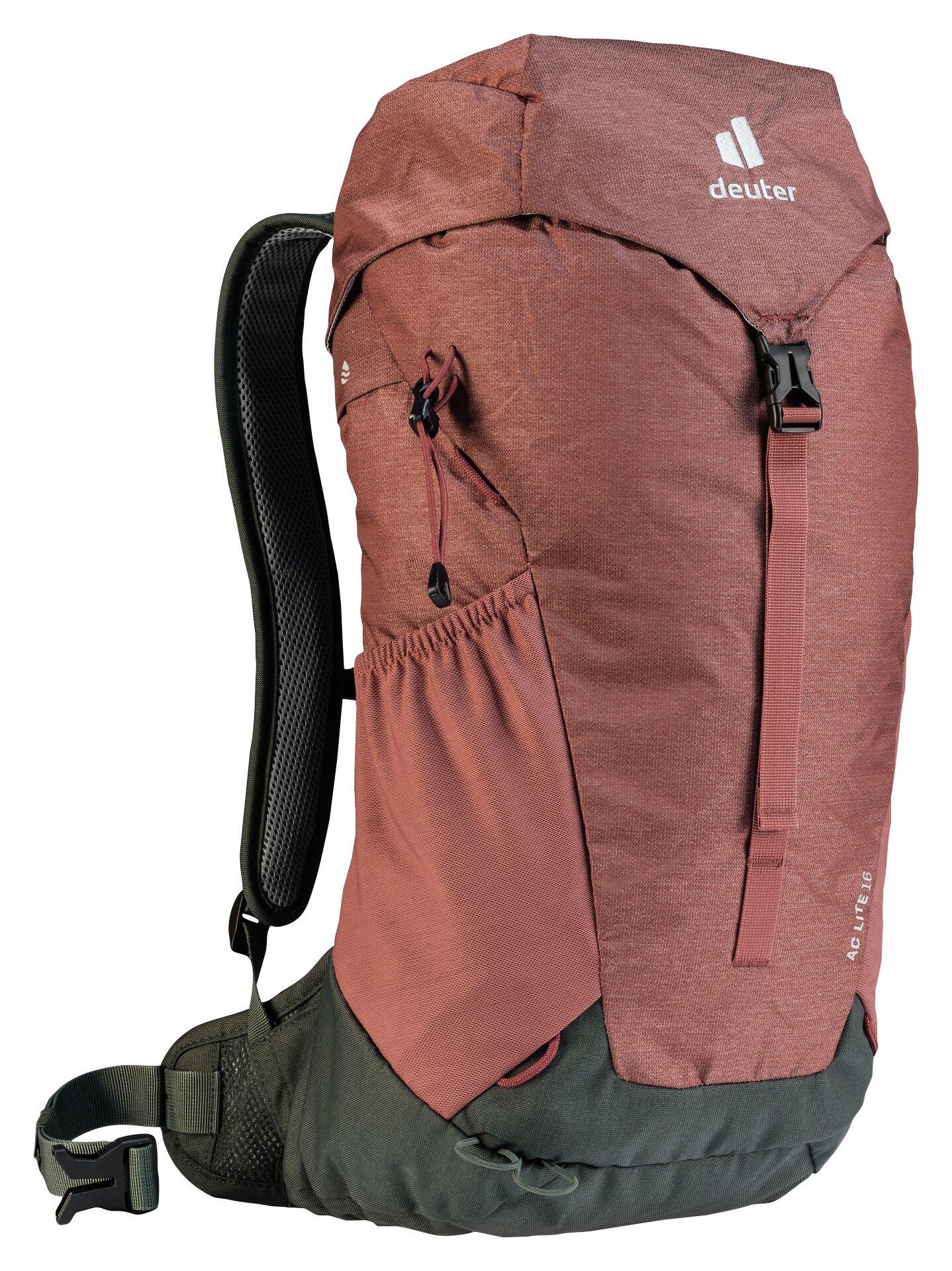 Sac à dos Deuter AC Lite 16 rouge 16L léger Aircomfort compatible hydratation 2L 1/7