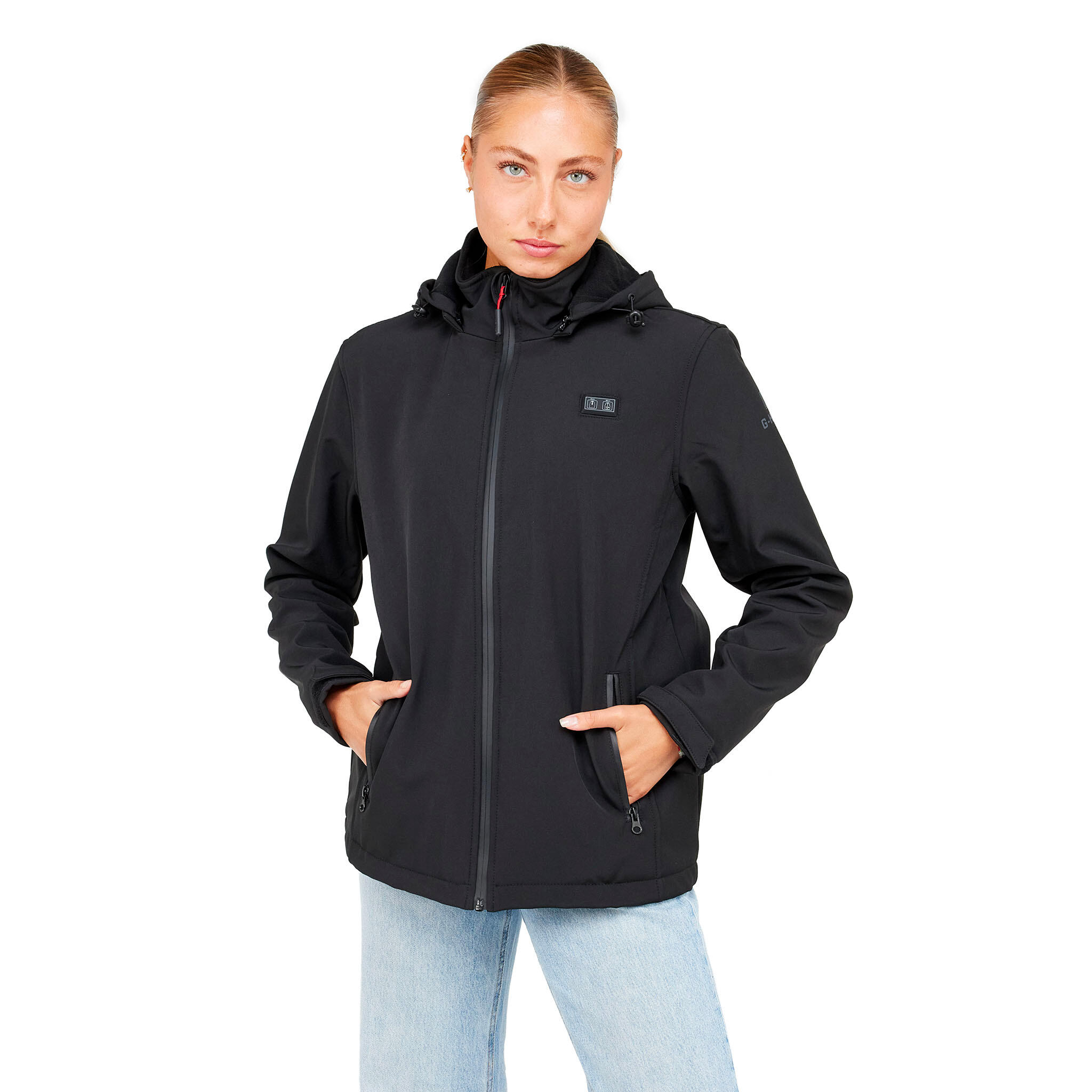 G-heat - Veste Softshell Adulte Chauffante - Veste Chauffante - Noir - 36 Xs - Decathlon