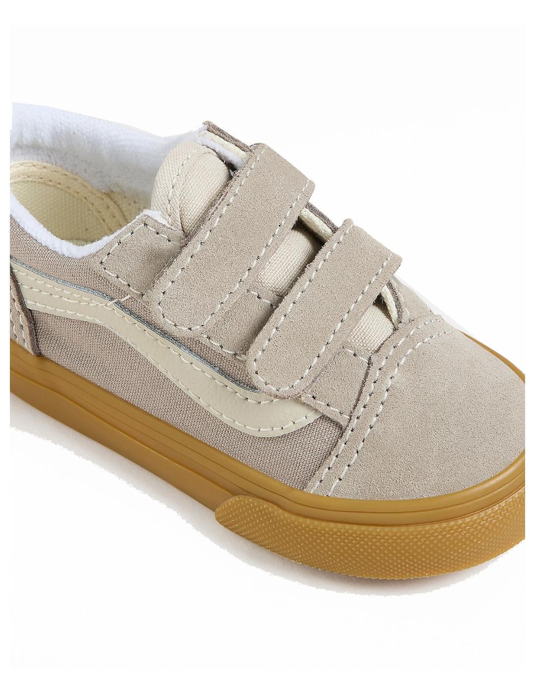 Zapatillas para Niño Vans Old skool  Gris 4/4