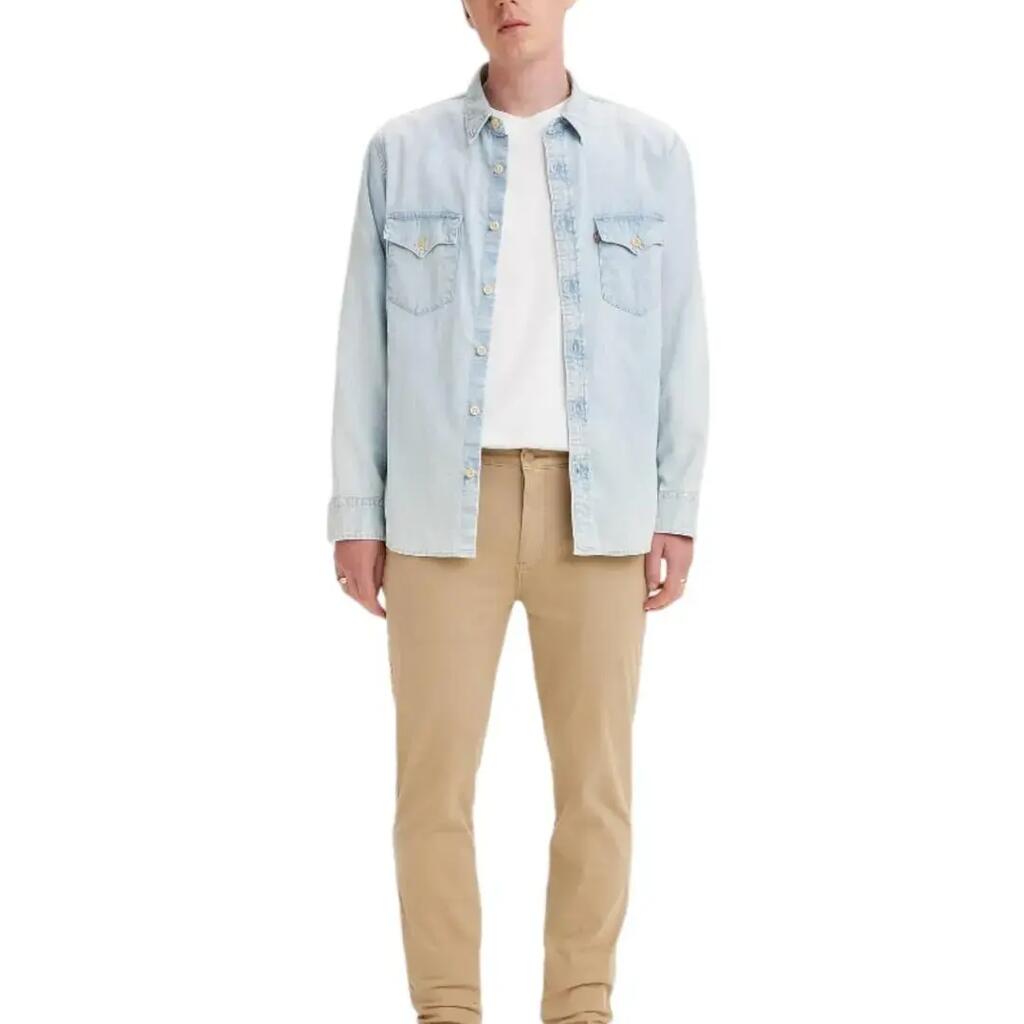 Levis Men's Chino Slim Taper Beige Pants.