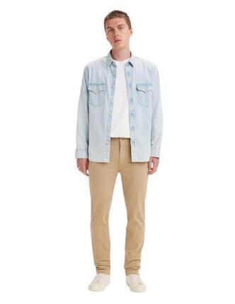 Pantalon pour homme Levis Chino slim taper Beige.