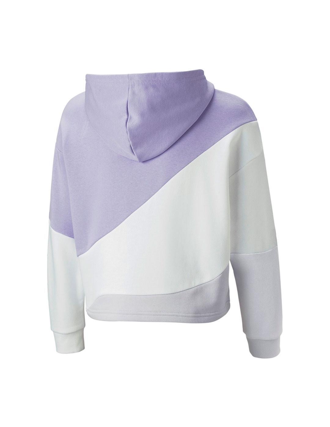 Jersey y sudadera para Niña Puma Power  Morado 2/2