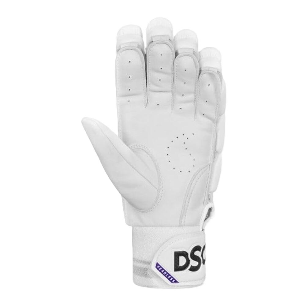 DSC Krunch Cricket Batting Gloves | Leather | Superior Grip | Airflow Gusset 2/5