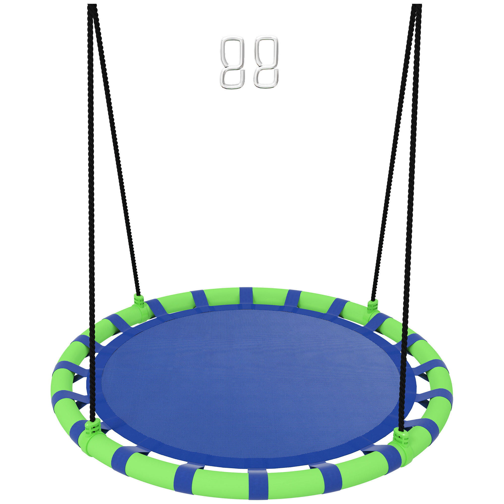 Baloiço para crianças ø100x180 cm azul aiyaplay