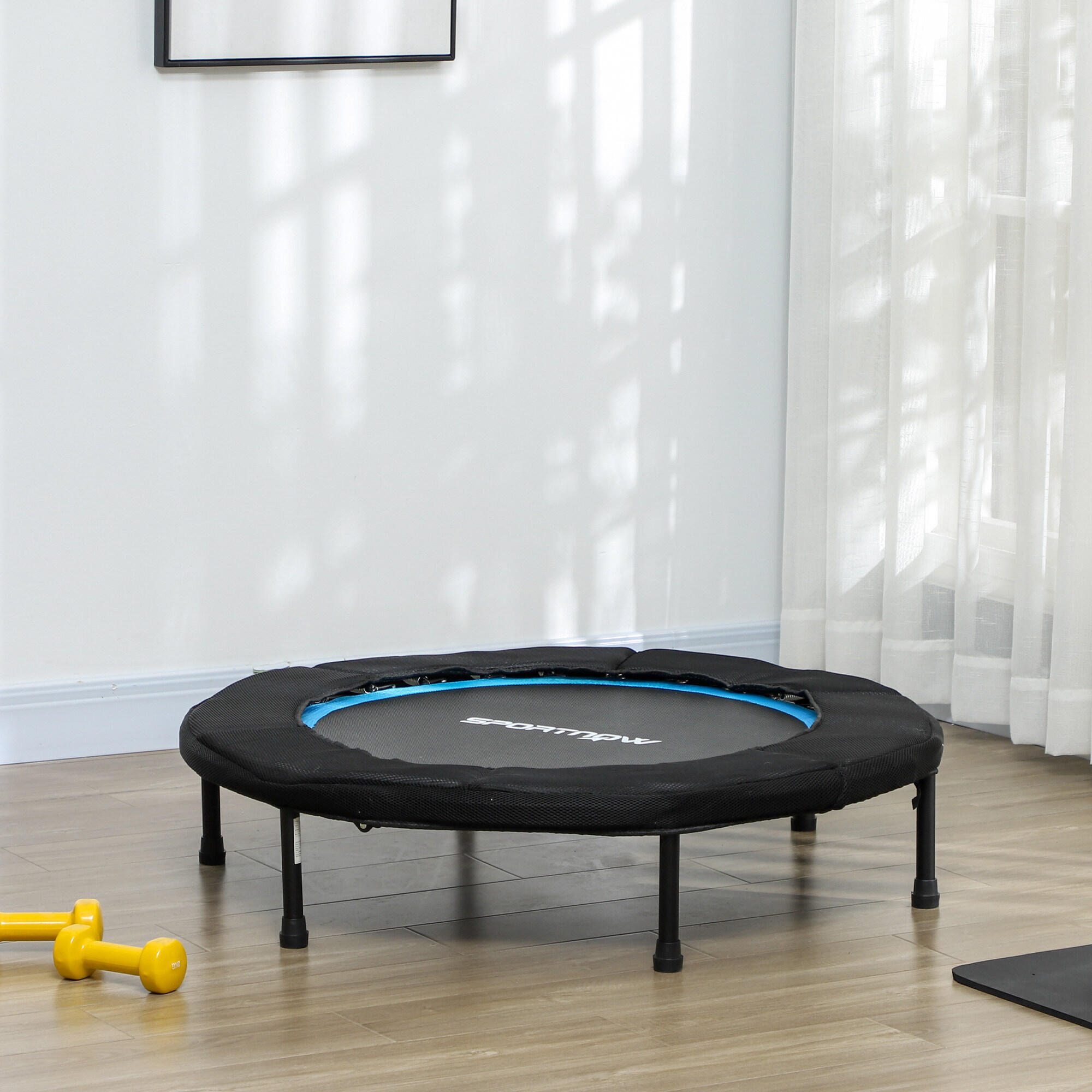 Trampolim fitness ø102x22 cm azul SPORTNOW 2/7