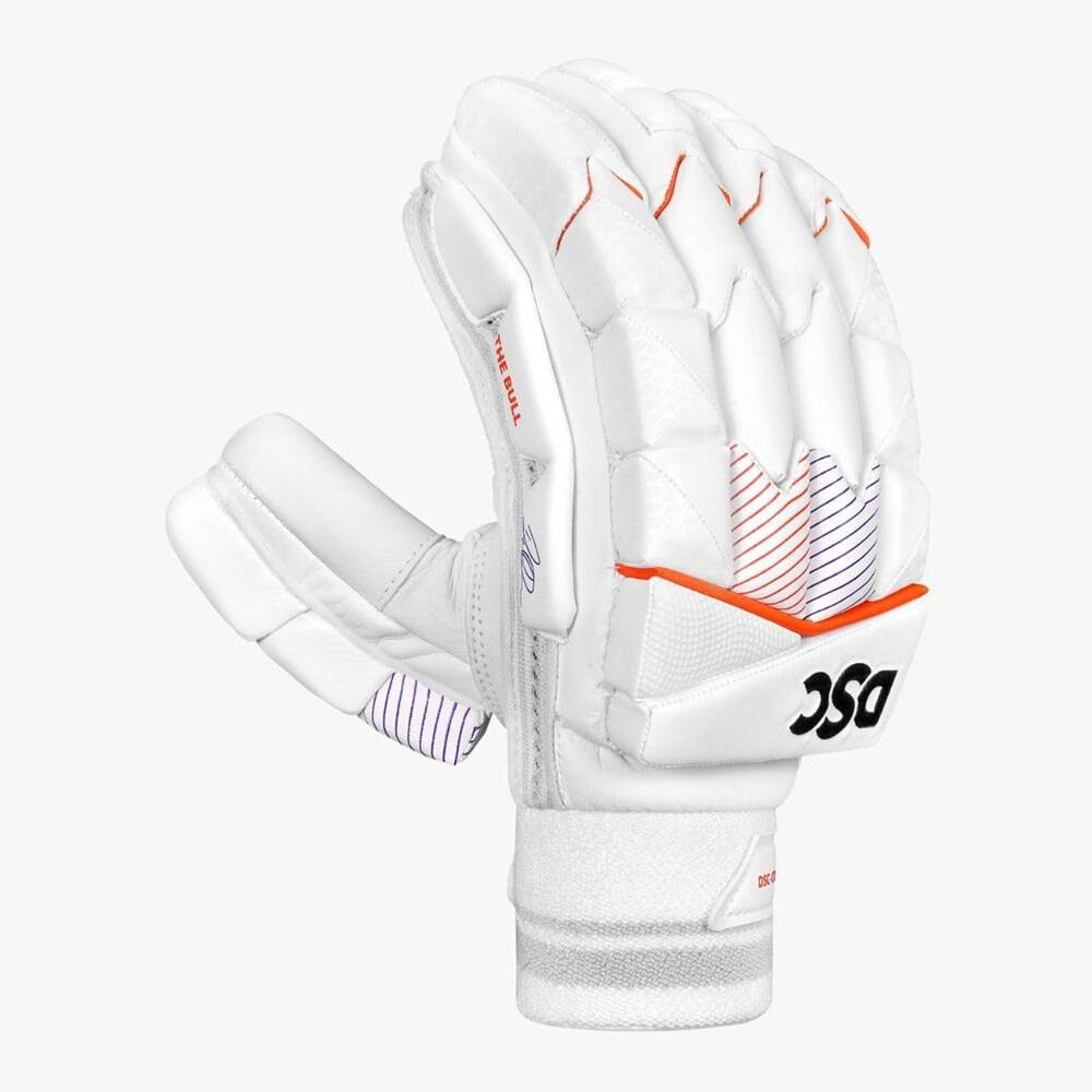 DSC DSC Krunch Cricket Batting Gloves | Leather | Superior Grip | Airflow Gusset