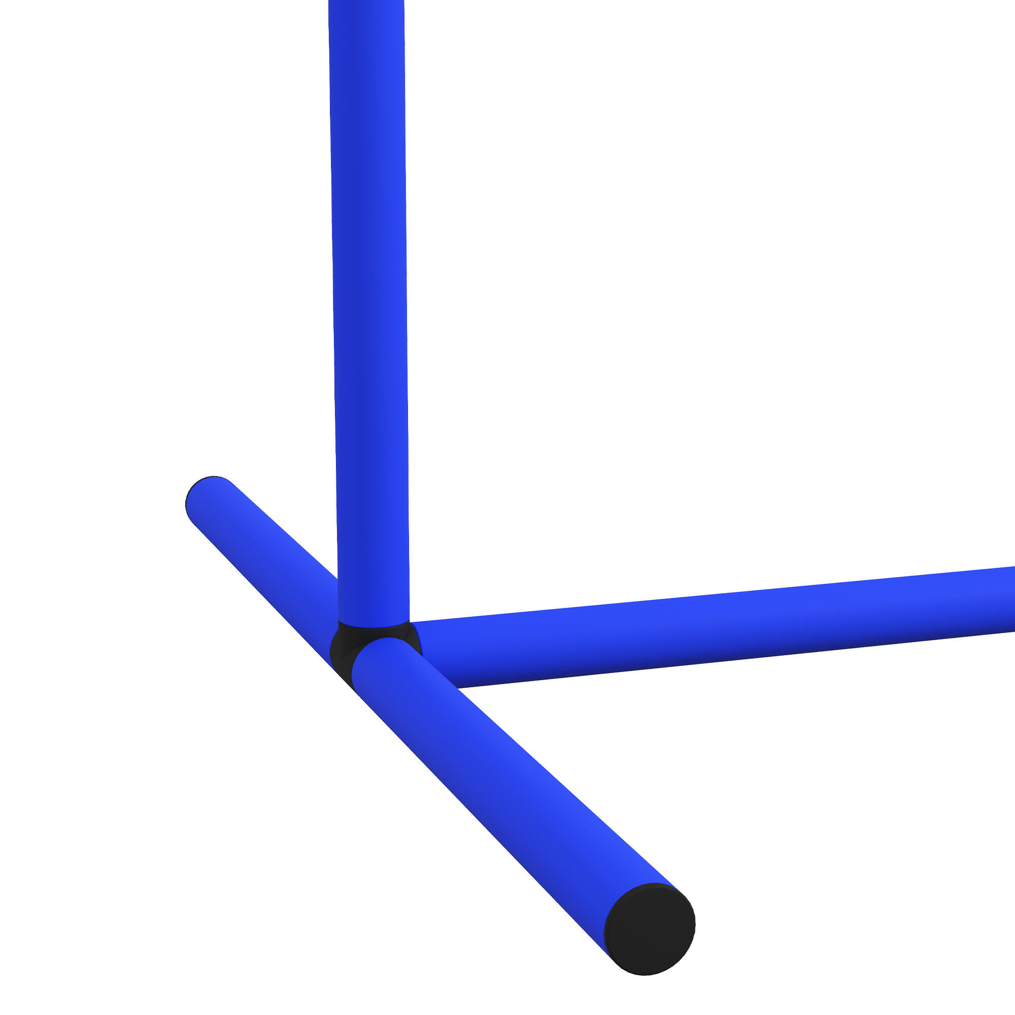 Conjunto de Entrenamiento PawHut 88x64x95 cm Azul y Blanco 5/7