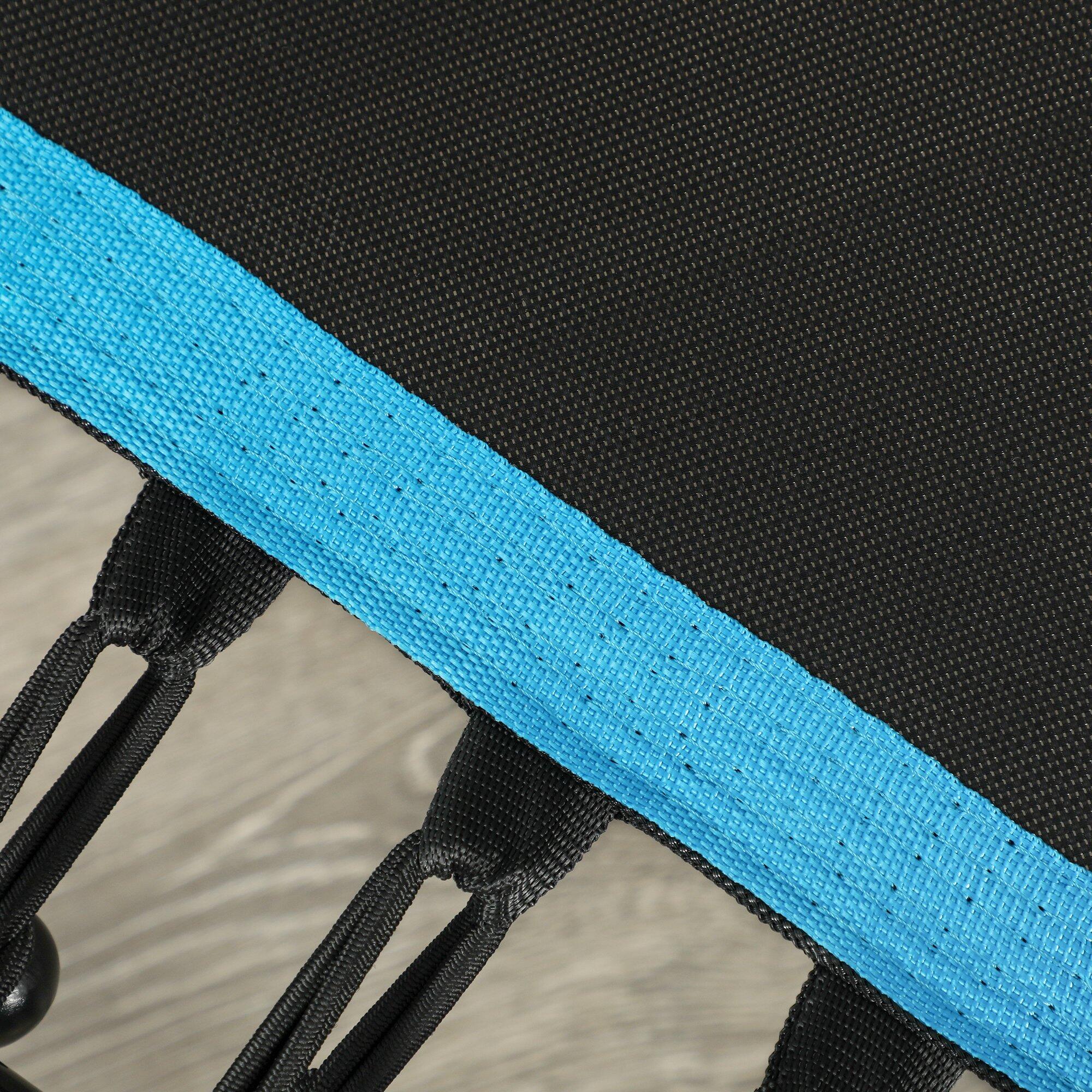 Trampolín de Fitness SPORTNOW 114x114x132 cm Azul 5/7