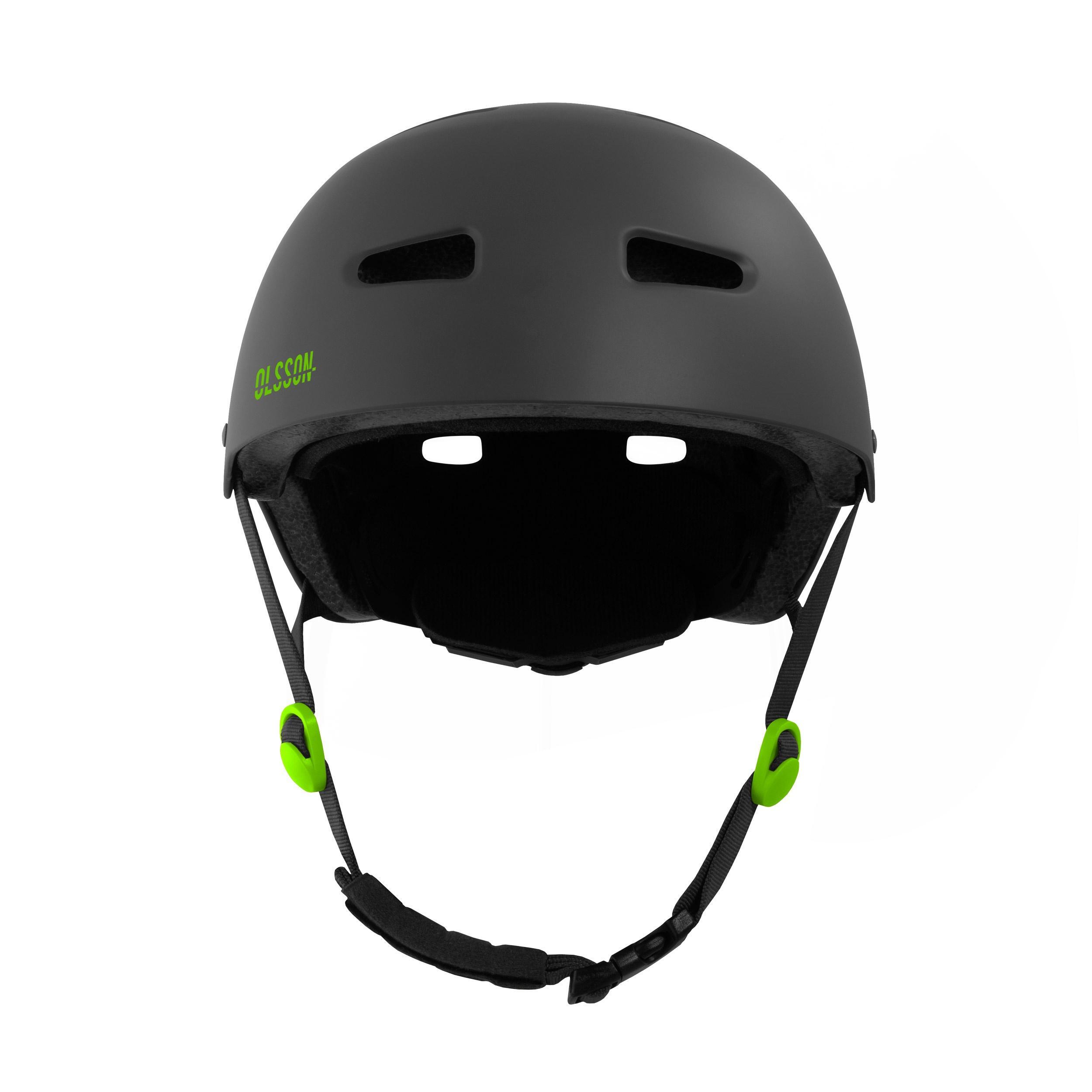 Capacete scooter OLSSON URBAN RIDER Antracite 56-58cm skate Patins bicicleta 7/7