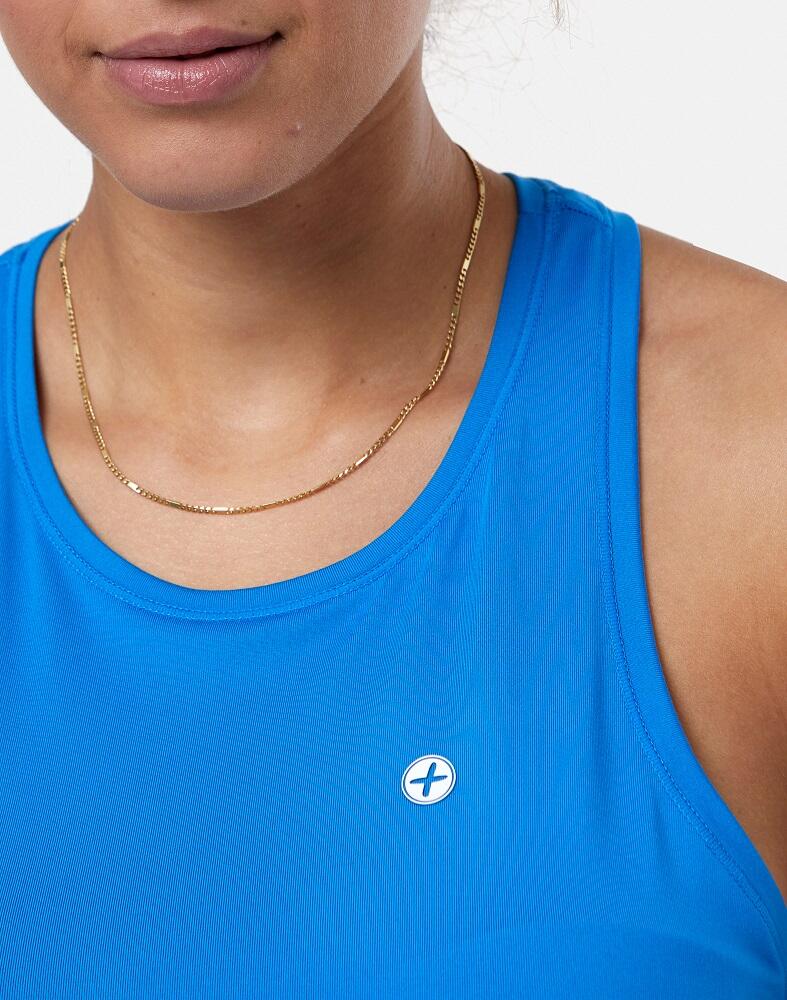 Gym + Coffee Women's Relentless Racer Back Vest - Sky Blue 4/5