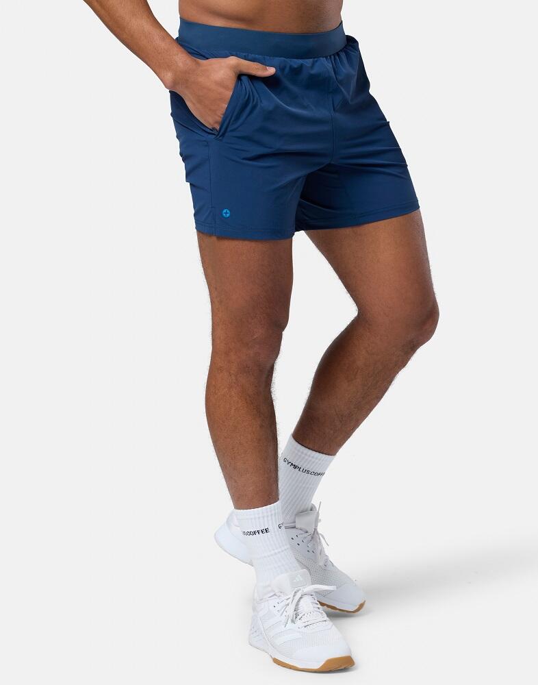 GYM+COFFEE Gym + Coffee Men's Essential 6" Shorts - Petrol Blue