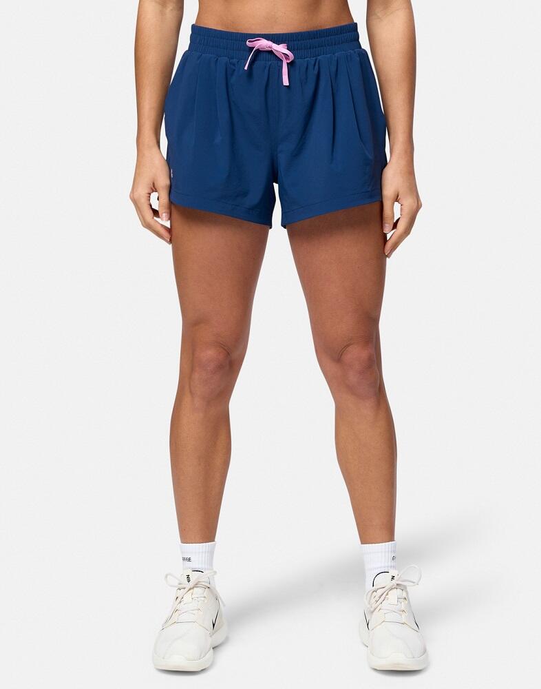 Gym + Coffee Women's Contender Shorts - Petrol Blue 2/4
